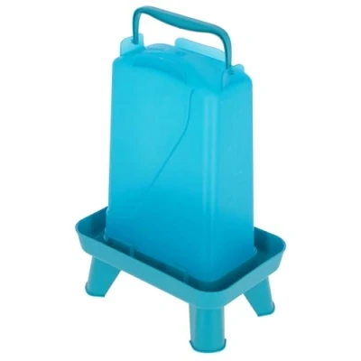 Afbeelding van Kerbl Hobbyfarming Drinkbak voor gevogelte, 3,5 l, rechthoekig, kunststof, blauw