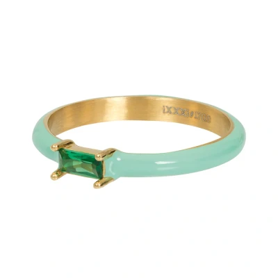 Afbeelding van Glossy Green iXXXi Fame Ring 2 mm 16