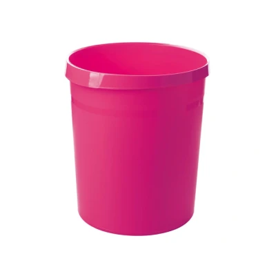 Afbeelding van Han Ha 18190 56 Papierbak Grip 18 Liter Met 2 Grijpranden Trend Colour Roze