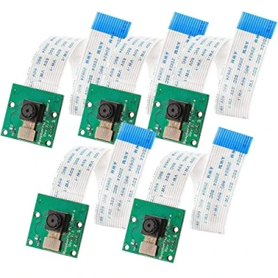 Afbeelding van AZDelivery 5 x Megapixel Camera met een 15 cm flexibele kabel compatibel Raspberry Pi inclusief E Book!