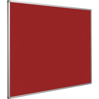 Afbeelding van Prikbord Softline profiel 16mm bulletin Rood