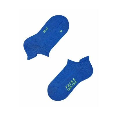 Afbeelding van Falke COOL KICK Sneaker Socks Anatomical Plush SOLE Sokken Cobalt voor kinderen, Maat: 35 38,