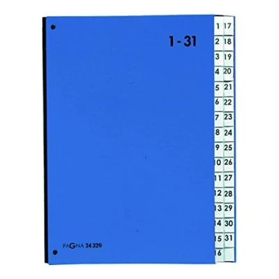 Afbeelding van Pagna Schrijfmap, A Z, Color omslag, 1 31 blauw