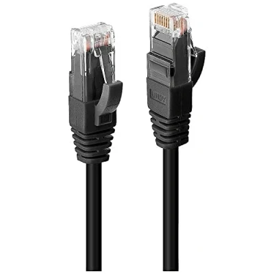 Afbeelding van LINDY Cat.6 U/UTP Patch Premium netwerkkabel, LSOH, koper, 250 MHz, zwart, 0,5 m