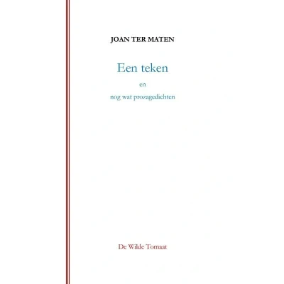 Afbeelding van Een teken (Paperback)