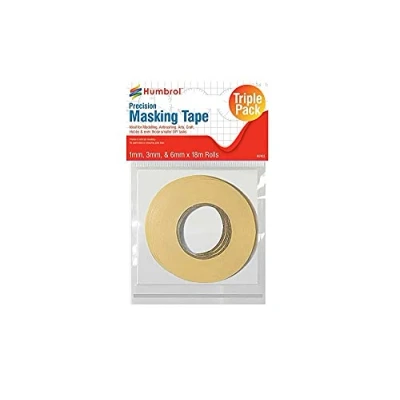 Afbeelding van Humbrol Masking Tape Set 1 Mm / 3mm /6 X 18 Mtr Rolls (7/20) * HAG5110 modelbouwsets, hobbybouwspeelgoed voor kinderen, modelverf en accessoires