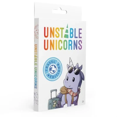 Afbeelding van TeeTurtle , Unstable Unicorns Travel Edition Card Game Ages 14+ 2 4 Players 30 45 Minutes Playing Time