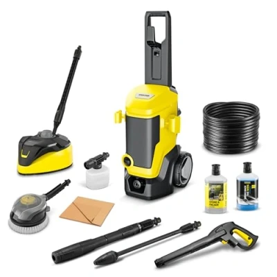 Afbeelding van Kärcher hogedrukreiniger K 7 WCM FJ Car &amp; Home, druk: max. 180 bar, wateropbrengst: 600 l/u, oppervlakte: 60 m²/u, gewicht: 17,1 kg, hogedrukpistool, Vario Power spuitlans, vuilfrees, Home Kit