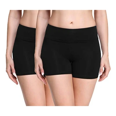 Afbeelding van Merry Style Dames Shorts 2Pack MS10 284(2Pack Zwart/Zwart,XXL)