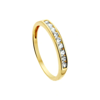Afbeelding van Geelgouden Ring zirkonia 4015060 16.00 mm (50)