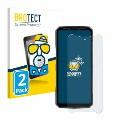 Afbeelding van BROTECT (2 Stuks) Antireflecterende Beschermfolie voor Doogee DK10 Anti Glare Screen Protector, Mat, Ontspiegelend