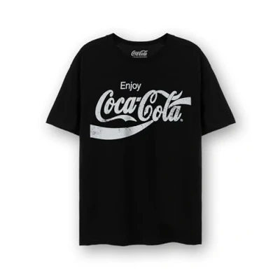 Afbeelding van Coca Cola T shirt voor volwassenen Unisex klassiek logo grafische met korte mouwen Soda Carbonated Drink Distressed Vintage kleding Top Merchandise Gift,