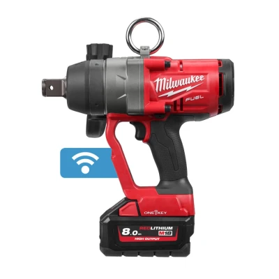 Afbeelding van Milwaukee M18 ONEFHIWF1 802X FUEL slagmoersleutel 1&quot; high trq ONE KEY met frictiering, 2 x 8,0 Ah