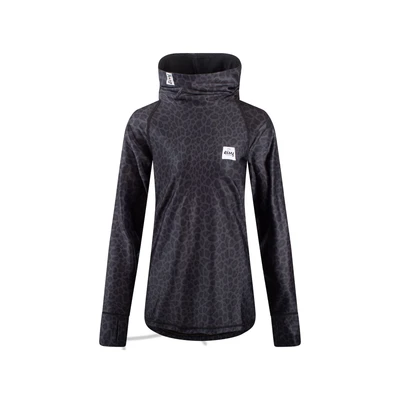 Afbeelding van Eivy Icecold Top Functioneel shirt Skiondergoed, Black Leopard, XS