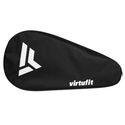 Afbeelding van VirtuFit Padel Racket Draagtas Zwart Wit