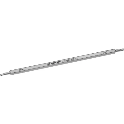 Afbeelding van Facom Atmz.Tx10 15 Resistorx omkeerbaar lemmet T10 Tt15 chroom afwerking
