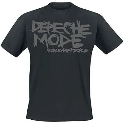 Afbeelding van Depeche Mode People Are Heren T shirt XL Zwart