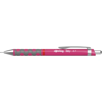 Afbeelding van Rotring Vulpotlood Tikky 0.7mm Roze 12 stuks