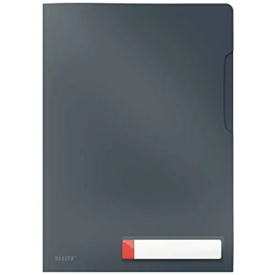 Afbeelding van Leitz Cosy L map, ft A4, PP van 200 micron, ondoorzichtig, grijs