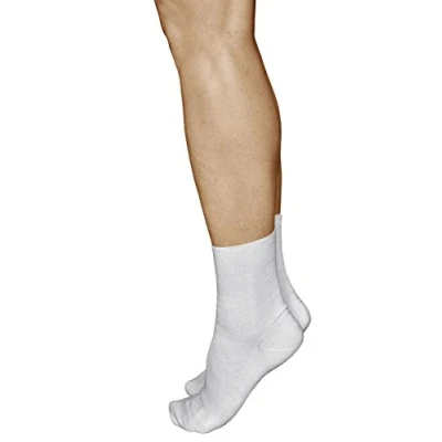 Afbeelding van VITSOCKS Zonder Elastiek met Losse Tops Sokken Dames (3 PAAR) 98% Katoen Niet Knellend, wit, 39 42