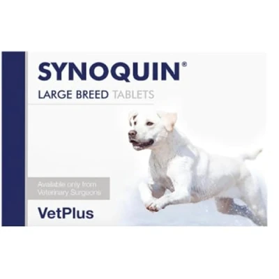 Afbeelding van Vetplus Synoquin EFA Hond Large Breed 120 tabletten