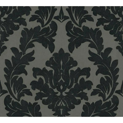 Afbeelding van AS Creation AP Finest 33580 5 335805 Zilver (Velours) / Grijs Zwart