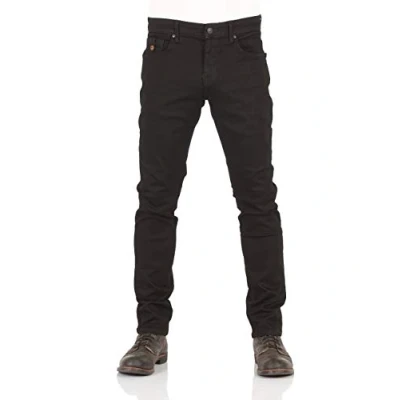 Afbeelding van LTB Joshua Almos Wash Jeans Slim Fit Tapered Fit, Heren, Maat: 40x32, Black