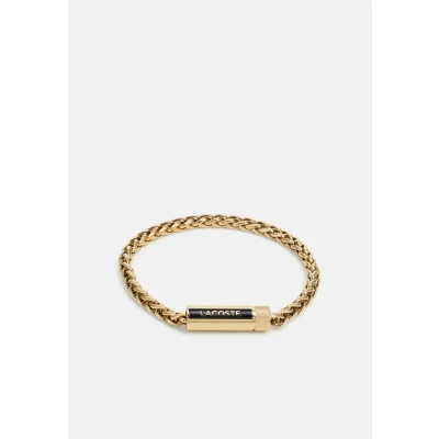 Afbeelding van Lacoste Spelt Armband goldcoloured, Heren, Maat: One Size, Gold coloured
