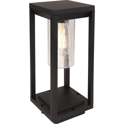 Afbeelding van Globo vloerlamp Candela zwart luminium 3135S1
