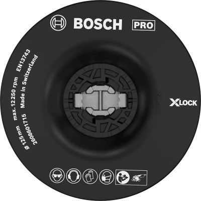 Afbeelding van Steunschijf v.fiberschijf Xlock medium 125