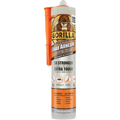 Afbeelding van Gorilla 2044400 lijm grijper 270ml, Crystal Clear, Pack 1