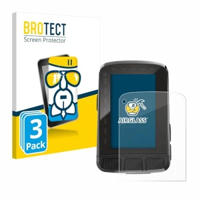 Afbeelding van BROTECT Glas Screen Protector voor Wahoo Elemnt Roam V2 GPS (3 Stuks) Schermbeschermer [9H Hardheid, Beschermglas Folie niet Gehard Glas]