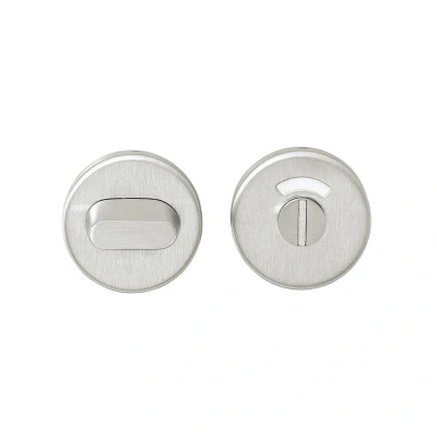Afbeelding van Intersteel Rozet met toilet /badkamersluiting 5mm verdekt 53x10mm RVS