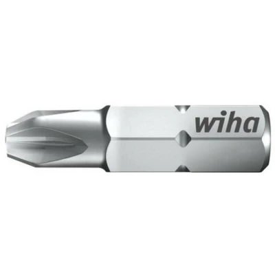 Afbeelding van 10x Wiha Bit Standard 25 mm Pozidriv 1/4 (01690) PZ3