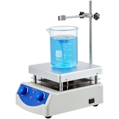 Afbeelding van magnetische roerder verwarmingsplaat 0 1500/2000 RPM met roerstaafjes inbegrepen Breed Scala Aan Toepassingen