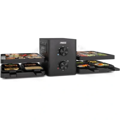 Afbeelding van Princess 162660 Raclette Purify 8 personen Met ingebouwde afzuiging 1500 W