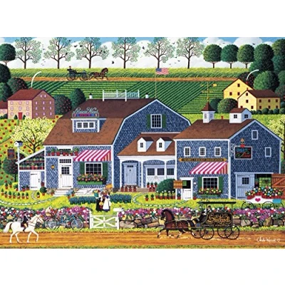 Afbeelding van Buffalo Games Charles Wysocki Prairie Wind Bloemen 1000 Stuk Legpuzzel
