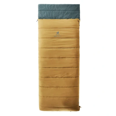 Afbeelding van Slaapzak Deuter Orbit SQ +6G Zip Right Caramel Teal