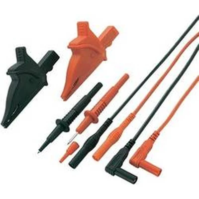 Afbeelding van VOLTCRAFT MS 5 Veiligheidsmeetsnoerenset 1.20 m Zwart, Rood
