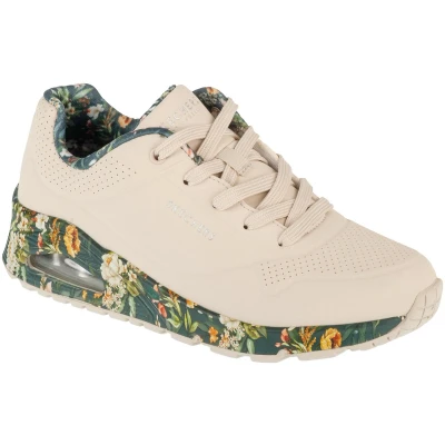 Afbeelding van Skechers UNO Sneakers laag natural/multicoloured, Dames, Maat: 37, Natural/multi coloured Hoogwaardig imitatieleer