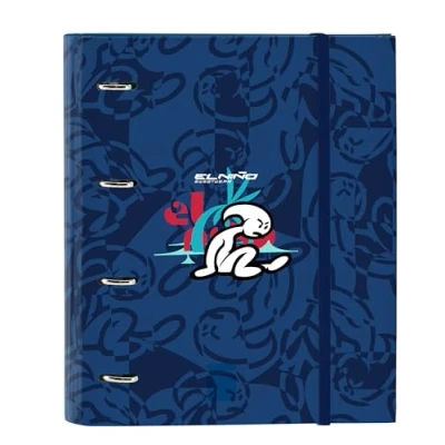 Afbeelding van Ringmap El Niño Paradise Marineblauw 27 x 32 3.5 cm