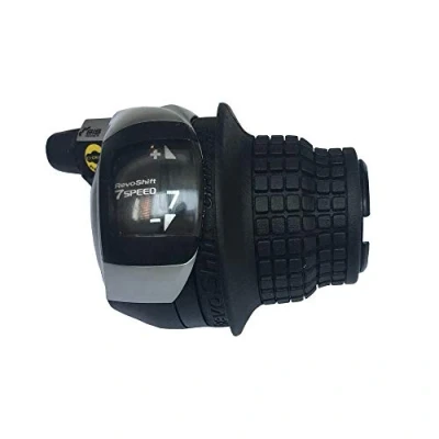 Afbeelding van Shimano Draaiversteller (rechts) 7 speed Tourney SL RS45 zwart/zilver