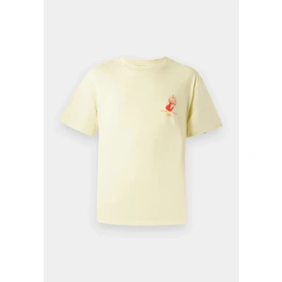 Afbeelding van Jack &amp; Jones Jorsociety TEE CREW NECK Tshirt print, Heren, Maat: Large, Double cream