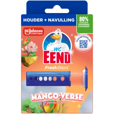 Afbeelding van WC Eend Fresh discs mango verse houder