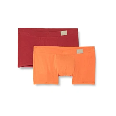 Afbeelding van Sloggi Men GO Natural C2P Hipster voor heren, oranje dark combinatie, XXL (2 pack)