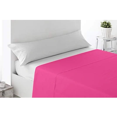 Afbeelding van Miracle Home. Hoeslaken 100% geborstelde microvezel, elastisch, anti pilling, 150 x 200 cm, voor bedden van blauw