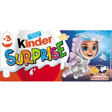 Afbeelding van Kinder Surprise Ei Chocolade Doos 3 Pack