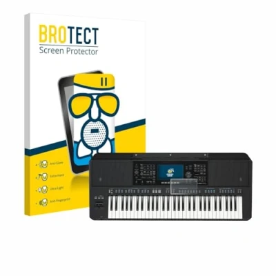 Afbeelding van BROTECT Screenprotector voor Yamaha PSR SX720 Folie Beschermfolie Beschermglas matte