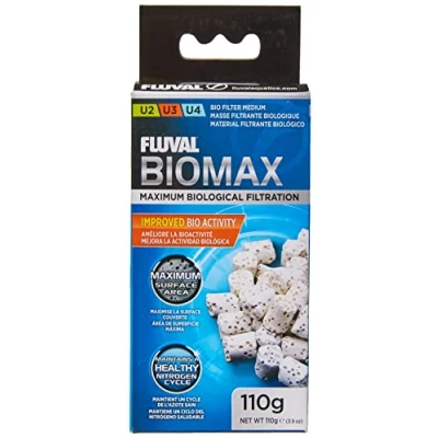 Afbeelding van Fluval Biomax, biologische ringen met een complex poriënsysteem voor nuttige bacteriën, de binnenfilter U2, U3 en U4, 110 g