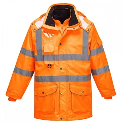 Afbeelding van Hi Vis 7 in 1 Verkeersjack RIS maat Small, Orange